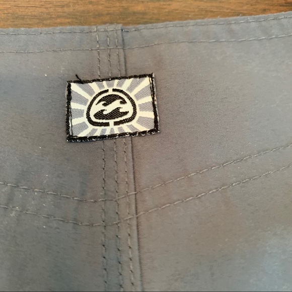 Billabong Solid Gray Classic Board Shorts - Picture 6 of 7